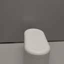 SUBEKYU Mini Can with Lid, Small Desk Can, Countertop Mini Garbage Cans, Tiny Waste Basket, White, with 3 roll Bags