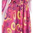 fun shack 70s Fancy Dress Women, Hippy Fancy Dress for Women, Womens Hippie Costume, Gogo Girl Costume Women (Large)