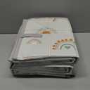 Infantino Foldable Soft Foam Play Mat, 57" Baby Mat for Floor Time, Lightweight, Easy to Store, Wipeable, Rainbows