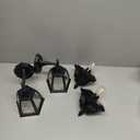 TEBLAMPUE Solar Porch Lights 2 Pack, Motion Sensor Solar Sconce Lights Outdoor, Aluminum Solar Powered Outdoor Wall Lights for House Front Porch Garage