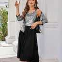 GRACE KARIN 2025 Mother of The Bride Dresses Wedding Guest Party Dress Two Piece Dress (Black, XXL)