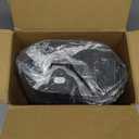 Mini Single Serve Coffee Maker for K Cup and Ground Coffee, Fast Brew One Cup Coffee Machine with Descaling Reminder and Water Window, 6 to 12 oz. Brew Sizes, Black (9.45 Inches)