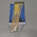 10 Pack Bahamas Flags -BS Handheld Flag- 5x8 in,Bahama Mini Flag. Suitable For Party Decorations, Store Displays, Bar Decorations And National Day Parades.
