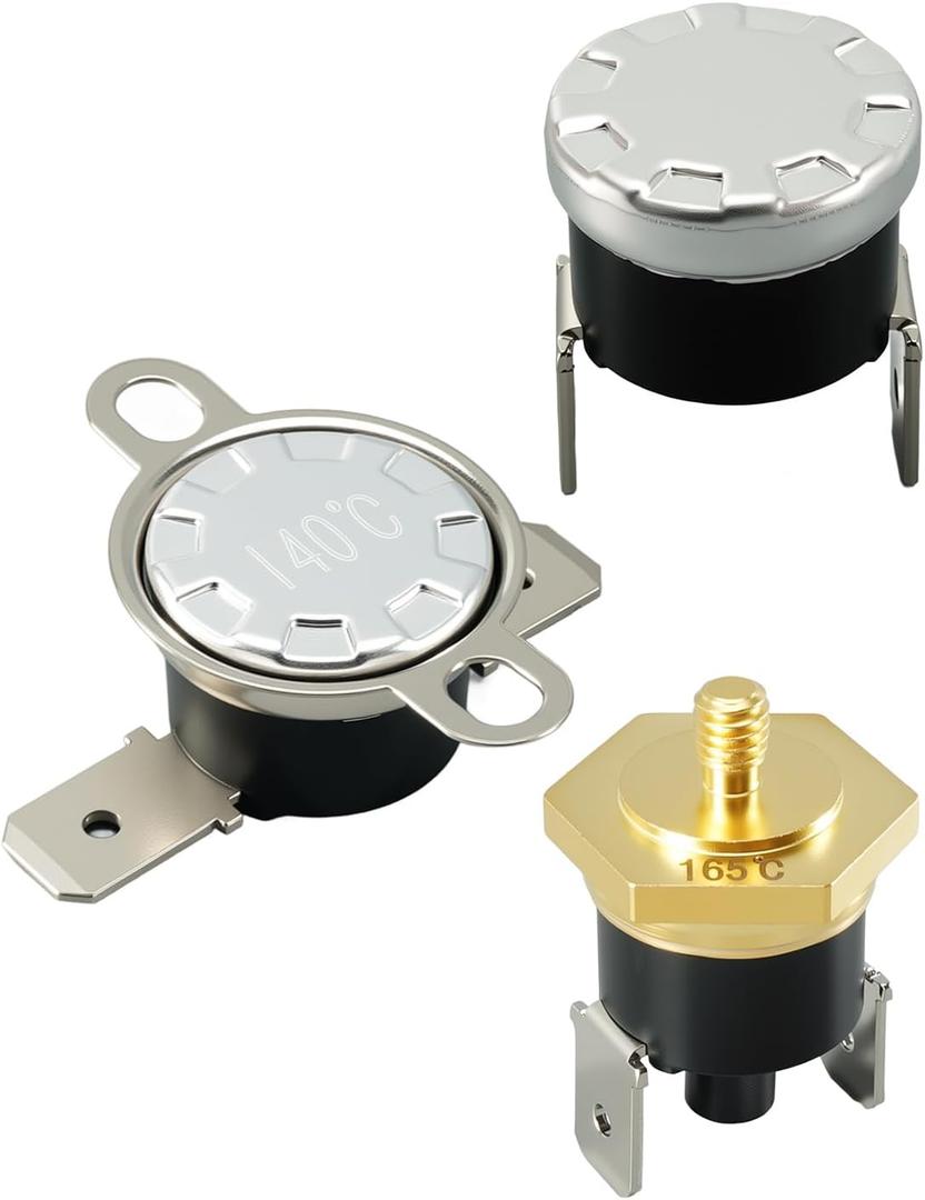 Thermostats Repair Set Fit for Rancilio Silvia Audrey Betsy Fantasy Nancy Replace 34200058 34200055 34200056 34200059, 165C 140C 100C