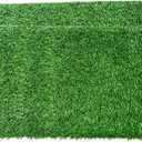 LOOBANI Dog Grass Pee Pads, Artificial Dog Grass Pads for Potty Tray, Fake Grass for Dogs to Pee On, Outdoor Indoor Pee Grass for Dog Potty(14*18 inch)