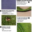 MYOYAY Artificial Grass Turf Rug, 3.3ft x 33 ft Large Realistic Grass Lawn Carpet Roll,1.18" Thick Synthetic Turf Mat with Drain Holes for Indoor Outdoor Garden Landscape Dog -109 sq. ft