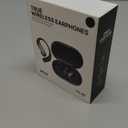 Wentronic Open Ear Headphones, Wireless Earbuds Bluetooth 5.4 with Digital Display, Secure Earhook, 48H Playtime, Enhanced Sound, Clear Calls, IP55 Waterproof Ultra-Light Sports Headphones - Silver