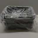 Poolside Storage Basket with Cup Holder Hooks,Stretchable Pool Toy Basket for Most Frame Pools Pool Accessories for Above Ground Swimming Pools Gray(2 Pack), YCGL-1