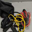 3PCS Resistance Bands with Handles Strength Bands Exercise Bands Set with Handles Elastic Bands Workout Bands for Working Out Strength Training Muscle Toning Door Anchor and Workout Guide