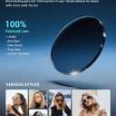 TIJN Polarized Sunglasses Women Men Oversized,UV Protection Sun Glasses Trendy Style,Large Square Shades,Big Frame Shady Rays