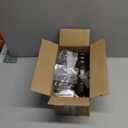 9 inch / 22cm Wooden Furniture Legs with Casters Wheels, Pack of 4 Classic Walnut Solid Wood Round DIY Replacement Bun Feet for DIY Project Sofa Couch Cabinet Ottoman Bed Riser