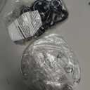 GE Traditional Rabbit Ears Indoor Black TV Antenna, 15 inch Extendable Dipoles and Circular Loop, Tabletop Antenna, Digital, HDTV Antenna, Smart TV Compatible, 4K 1080P VHF UHF, Compact Design, 33676 Rabbit Ear Antenna