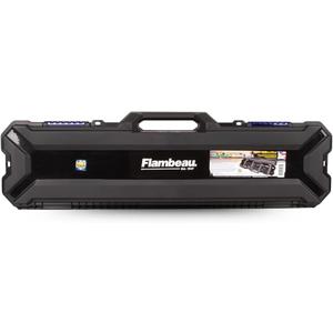 Flambeau Outdoors 4455BB Rod Bunk Box, Portable Fishing Rod Storage, Black
