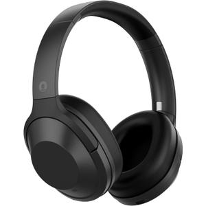 YOOZER Go ANC Wireless Over-Ear Headphones, Legendary Hybrid Active Noise Cancelling Over-Ear Headset with High-Fidelity Stereo Sound, Transparency Mode, Multifunction Control, Bluetooth 5.0, Black