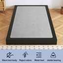 Box Spring, Metal Frame Mattress Foundation with Fabric Cover, Easy Assembly, Noise-Free (5 Inch, Twin)
