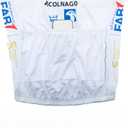 X-CQREG Men's Cycling Jersey Set Road Bike Jersey Zipper Pocket Bib Shorts with 12D Padded Cycling Clothing Set (White ,3X-Large)