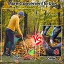 2 PACK Leaf Bag,Lawn Bags,Reuseable Yard Waste Bag, Heavy Duty Lawn and Leaf Bag With Gardening Gloves,40 Gallons Yard Bags for Leaves Lawn Grass Clippings Camping