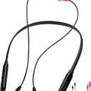 Noise Reduction Wireless Neckband Headphones with Replaceable Earbuds (Extra Set Included) - Qualcomm aptX HD, 27dB NRR, CVC Noise Cancelling Mic & 20H Playtime for Work Safety OSHA Compliant
