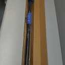 4.618 FT Christmas Light Pole Hanger Tool with Utility Hook, Adjustable Telescoping Extension Pole for Hanging Christmas Lights, String & Holiday Lights Installation, Lightweight & Sturdy -Blue