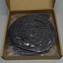 R854056 RV Slide Out Wiper Seal 1-1/2" Black Rubber Slideout Replacement Weather Stripping(Clip on) 25 ft