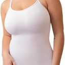 SHAPERMINT Womens Tops - Scoop Neck Cami Body Shaper for Women, Shapewear Tummy Control, Camisole Tank Tops for Women, M