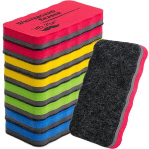 Mr. Pen- Magnetic Dry Erase Erasers, 8 Pack, Vibrant Colors, Magnetic Whiteboard Erasers for White Board, Classroom, Home, Office, Back to School Supplies