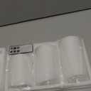 Eywamage White Flameless Pillar Candles with Remote, Flickering Realistic Battery Powered LED Wax Candles,  3" H 4" 5" 6"