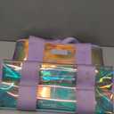 Case-Mate Soap Bubble Large Jelly Tote w/ Phone Pouch for Women - Iridescent