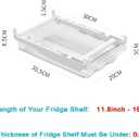 Fridge Egg Drawer Organizer Holder Trays for Refrigerator Egg Container (1 Pack)