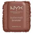 NYX PROFESSIONAL MAKEUP Matte Buttermelt Bronzer, Longwear Face Makeup with Up to 12 Hours of Wear, Vegan Formula - Butta Off (Medium Deep Golden) (0.17 Ounce (Pack of 1))