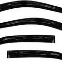 YW AUTO Out-Channel Ventvisor/Window Deflectors/Window Visor | Fits 2003-2014 Saab 9-3 Sedan, 4 pcs.