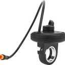 Keenso Electric Thumb Throttle Grip, Speed Governing Thumb Throttle Grip for Motorcycle Riders, Custom Builds