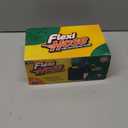 Flexi Hose Expandable Garden Hose with 8 Function Nozzle, 25FT - Lightweight Retractable Garden Hose, Water Hose - No-Kink Flexibility, 3/4 Inch Solid Brass Fittings and Double Latex Core