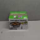 Hamilton Beach 6-in-1 Electric Egg Cooker for Hard Boiled Eggs, Sous Vide Style Egg Bite Maker and Poacher, 5.25 Non-Stick Skillet for Omelets, Scrambling & Frying, Grey (25510)