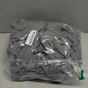 Grounding Sheets Queen, 90% Organic Cotton+10% Silver, Fitted Grounded Earth Sheet Deep Pocket for Improved Sleep & Wellness GM1 Gray Queen Color