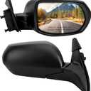 Right Passenger Side Rear View Mirror Replacement for Honda HR-V HRV 2016 2017 2018 2019 2020 2021 2022 - Rearview Mirrors Assembly with 3Pins, Electric Adjustment, Textured