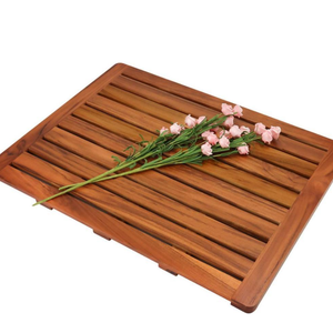 OMVEX,Teak Shower Mat,24"x17.8"