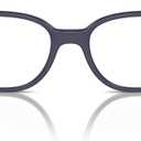 Ray-Ban Kids' Ry1632 Round Prescription Eyewear Frames (Dark Blue on Rubber Yellow/Demo Lens)