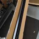 WDT 2-Tier Utility Cart with Wheels, Metal Cart with 1000LBS Capacity, NSF Heavy Duty Rolling Cart, Commercial Grade Serving Tool Storage Carts for Warehouse Garage Kitchen, 24"D x 45"W x 39"H, Black