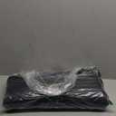 Gel Seat Cushion, Large Gel Cushion Breathable Honeycomb Chair Pads Gel Cushion with Non-Slip Cover for Home Office Chair Car Seat Wheelchair Absorbs Body Pressure Points, As Seen on TV (Black) (Large: 17 x 17 x 1.7 inch)