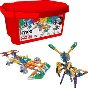 K'NEX - Click & Construct Value Building Set - 522 Pieces, STEM Building, Creative Play Set Ages 7+