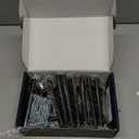 Ravinte 25 Pack | 5'' Matte Black Cabinet Pulls Stainless Steel Cabinet Handles 5Length, Kitchen Drawer Pulls 3inch Hole Center