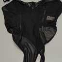 Avidlove Women's Sheer Mesh Bodysuit with Lace Trim Sexy Camisole Date Nights Clubwear Size M