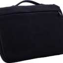 Case-it Neoprene Padded Laptop Sleeve | Holds Up to 13 Inch Laptop/Tablet | Easy Handle to Carry | External Zipper Pocket | Laptop Protector | LAP-514-NEO Black