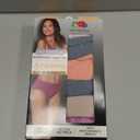 Fruit of the Loom Women's 360 Underwear, High Performance Stretch for Effortless Comfort, (7, Cotton Blend - Hipster - 6 Pack - Colors May Vary)