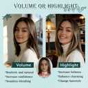 Benehair 6 PCS Clip in Short Hair Extensions 100% Real Human Hair Seamless & Invisible for Women Instant Volume Highlight Length for Daily Use 12" Medium Brown&Dark Blonde