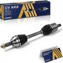 AISIN AFTERMARKET CVACH-00371 Front Driver CV Axle Shaft Assembly - Compatible with Jeep Cherokee 2014-2022, Chrysler 200 2015-2017
