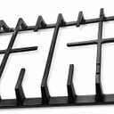 DG94-00937A Gas Stove Grate Replacement for Samsung Gas Range, Cast Iron Surface Burner Grate Support Parts for NX58H9500WS NX58H5600SS NX58R5601SS, Replaces DG94-00468A