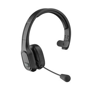 Trucker Bluetooth Headset V5.0, Wireless Headset with Noise Canceling&Mute Microphone for Cell Phones, On Ear Bluetooth Headphone for Computer, Z