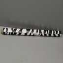 Zebra Peel and Stick Wallpaper Black and White Wallpaper 78.7 "x16.1 Zebra Contact Paper for Bedroom Waterproof Removable Shelf Liner Decal Vinyl Roll